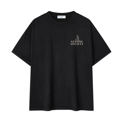 Coastline Vintage Wash Cotton T-Shirt